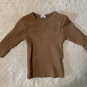 Jamie Kay baby ribbed organic top